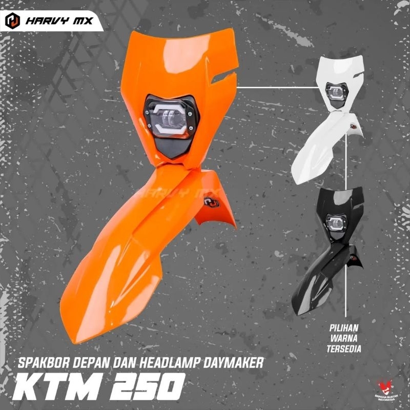 HEADLAMP KTM 250 2017 SPAKBOR DEPAN DAYMAKER  REFLEKTOR LAMPU DEPAN KTM 250 UNIVERSAL UNIVERSAL