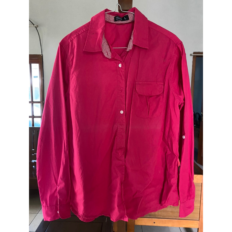 Preloved Kemeja Pink