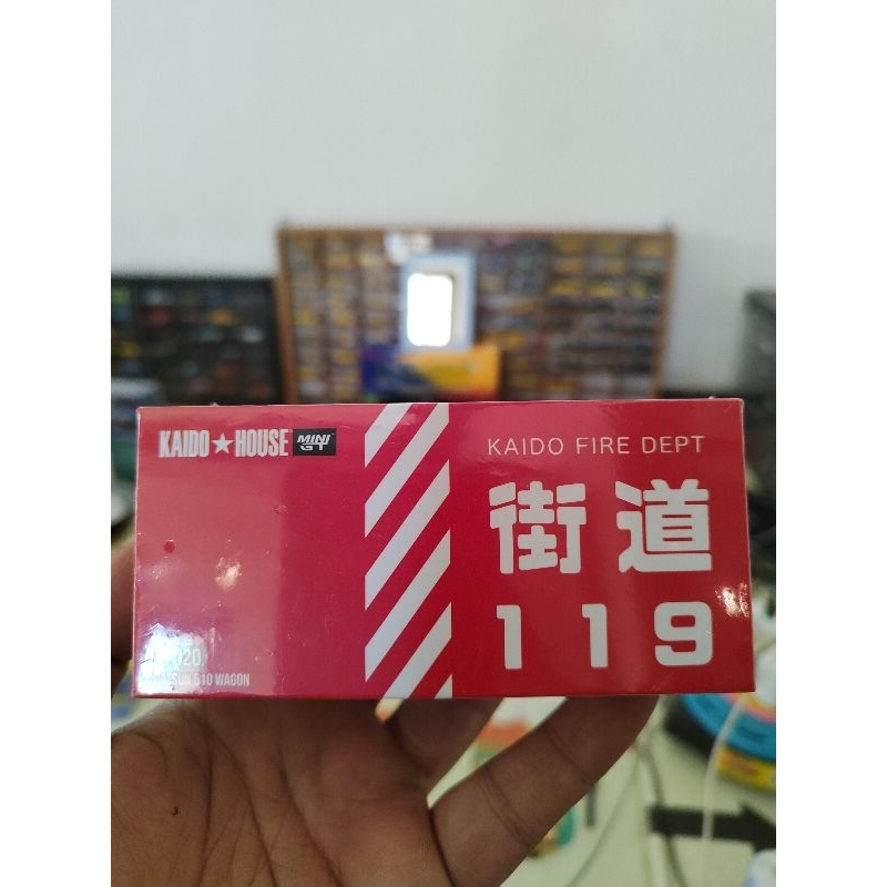 Mini GT x Kaido House #020 Datsun 510 Wagon Fire Dept