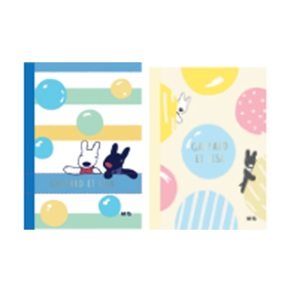 

TBMO M&G NOTEBOOK GASPARD ET LISA A5/B5 40SHEETS
