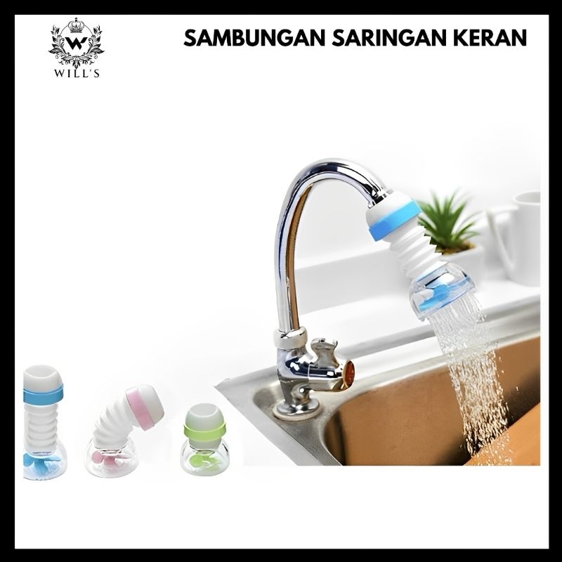 KITCHENWARE sambungan keran air fleksibel / sambungan keran murah / sambungan keran air dapur / samb