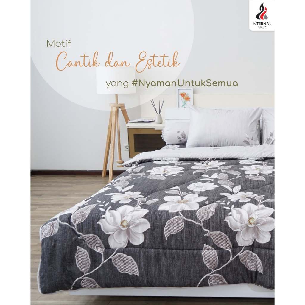 BEDCOVER LADY ROSE 180 X 200 {sprei rumbai}