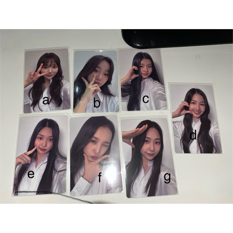 Photocard official universe ticket