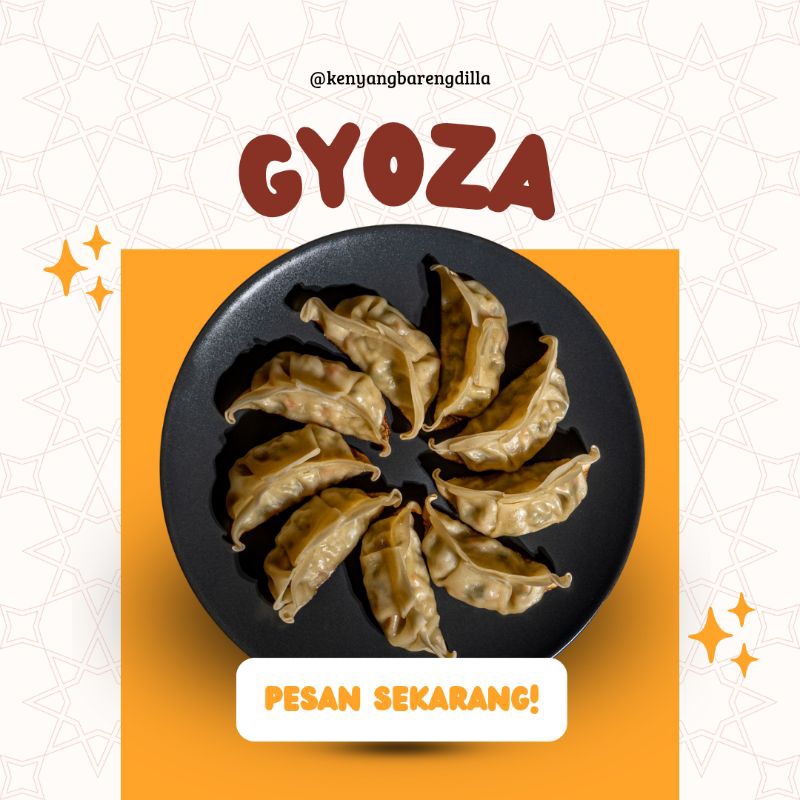 

Gyoza Premium ~ Kulit Tipis, Isi Padat, Lezat