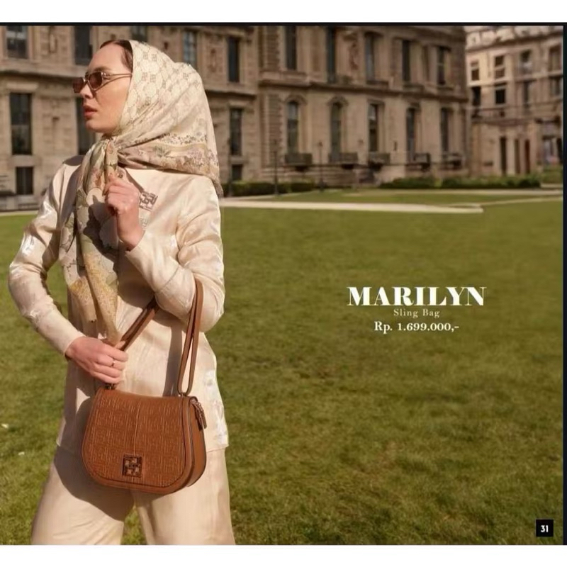 IVAN GUNAWAN PRIVE - Marlyn Bag tas slempang wanita prive Women original by Ivan Gunawan