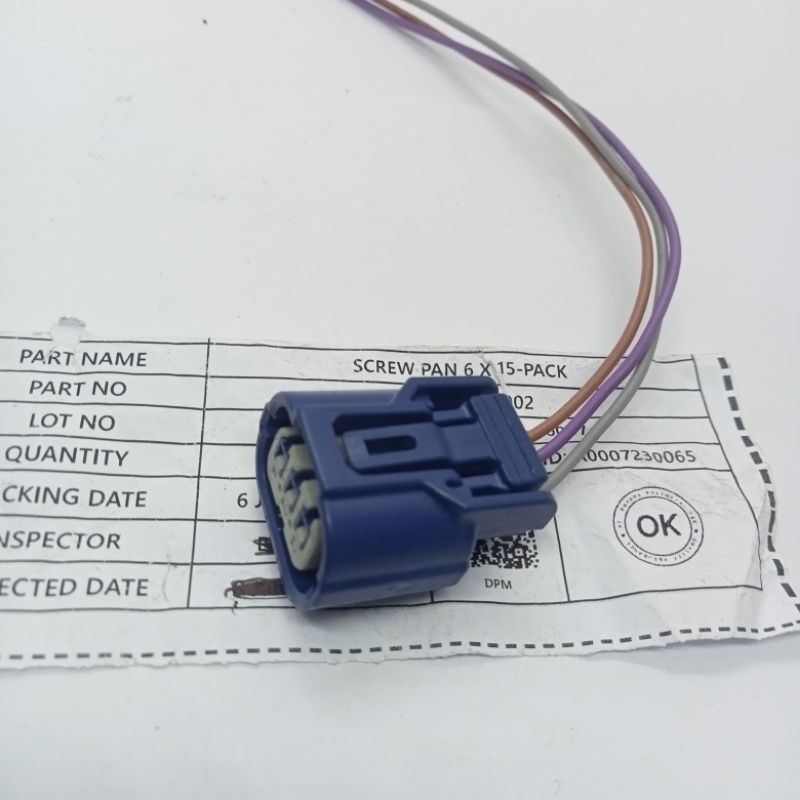 Soket Konektor CKP Crankshaft Sensor Honda Stream