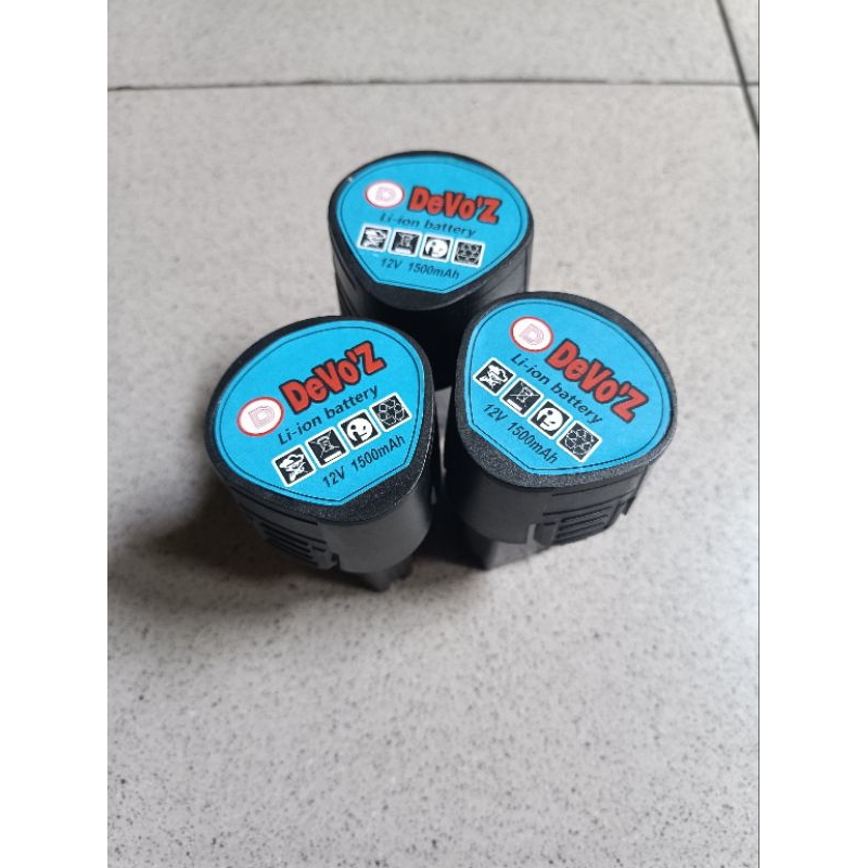 Baterai Bor + BMS kondisi GAMBLING