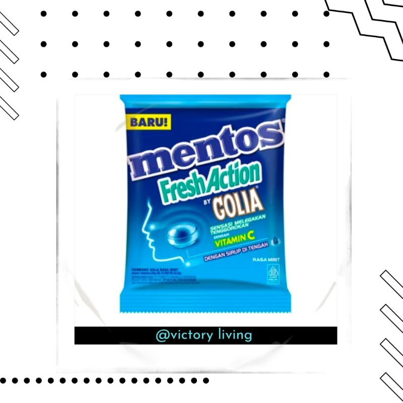 

Mentos Fresh Action Golia Pouch