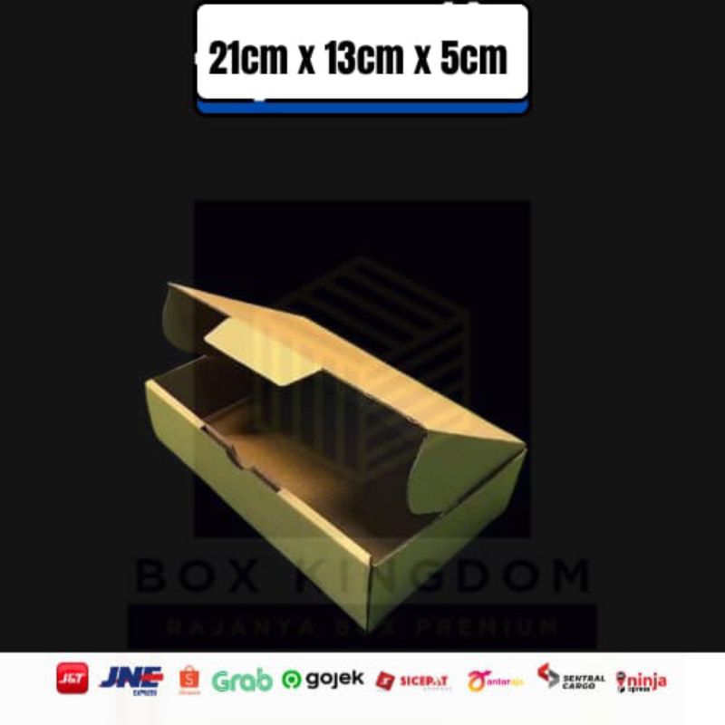 

Kardus Karton Uk, 21x13x5 cm...Die Cut untuk packing - aksesoris - dll