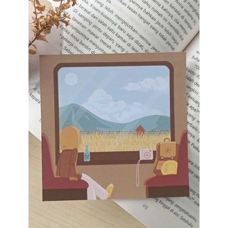 

Artprint Lala Jalan-jalan (11 x 11 cm)