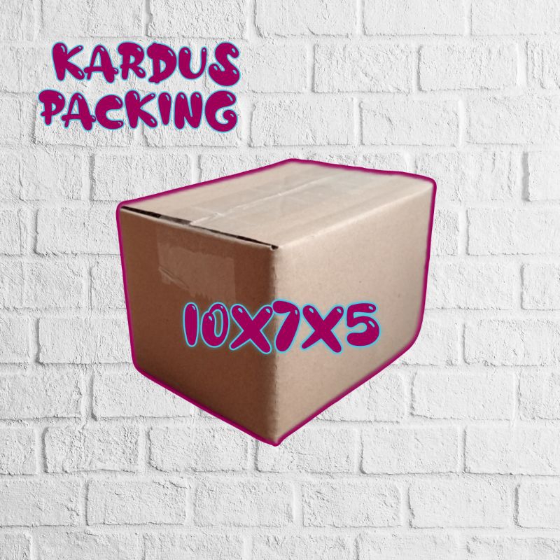 

kardus packing UK 10x7x5 kardus besar kardus kecil