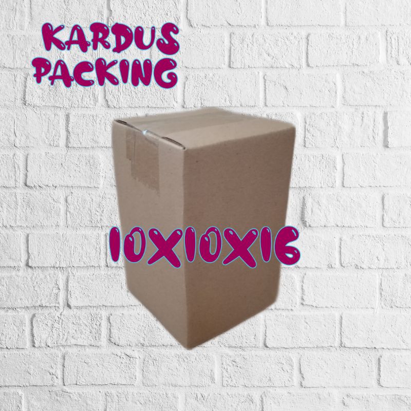 

kardus packing UK 10x10x16 kardus besar kardus kecil