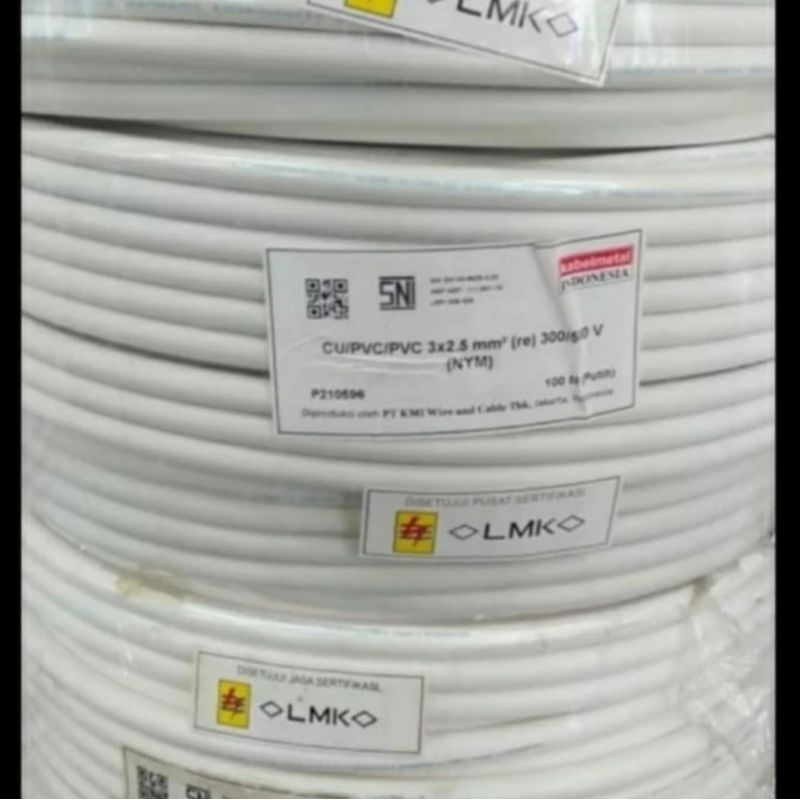 kabel NYM 3x2,5 kabelmetal kabel 3x2.5 kabelmetal