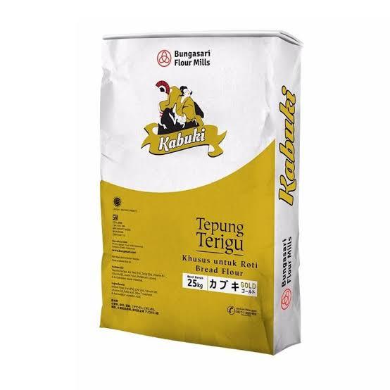 

Tepung Jepang Kabuki Gold Repack 1kg - Tepung Roti Premium Bungasari