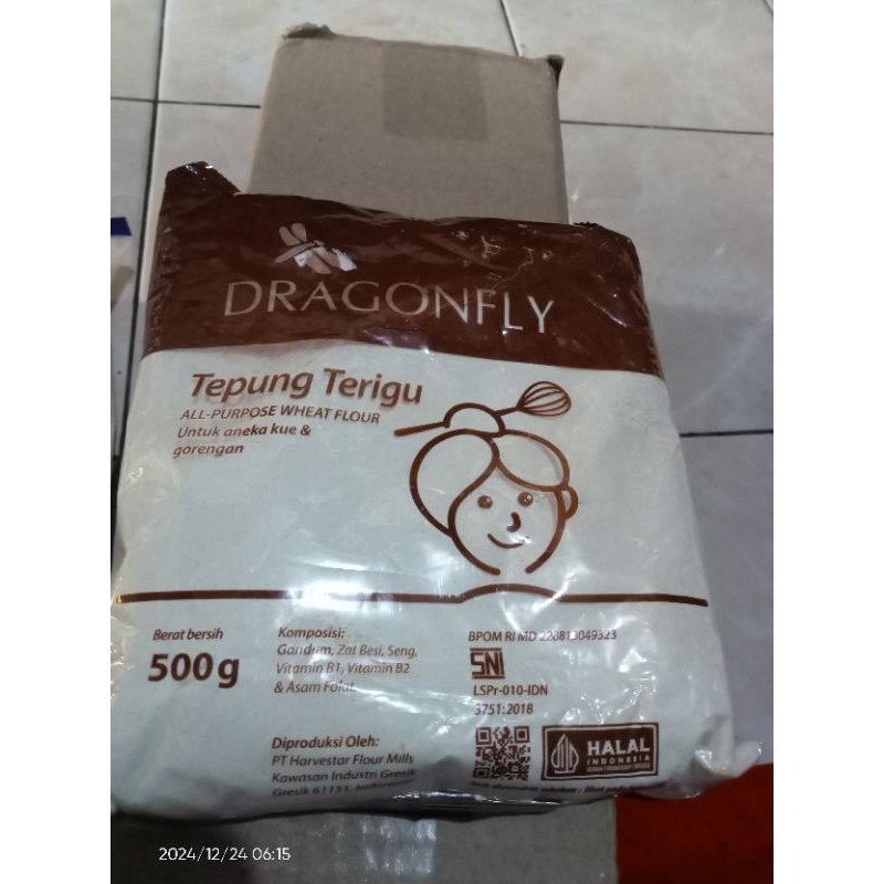 

Dragonfly Tepung Terigu All-Purpose Wheat Flour 500g