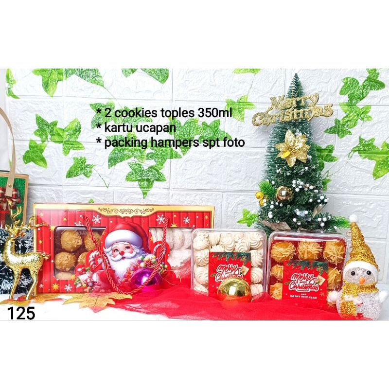 

Hampers Natal / Parcel kue kering /Tahun Baru / bingkisan / kado / hadiah kue kering