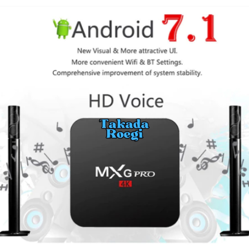 STB Smart TV Box Digital Android Media Player TV Televisi 4K 5G HD 4GB+32GB High Quality