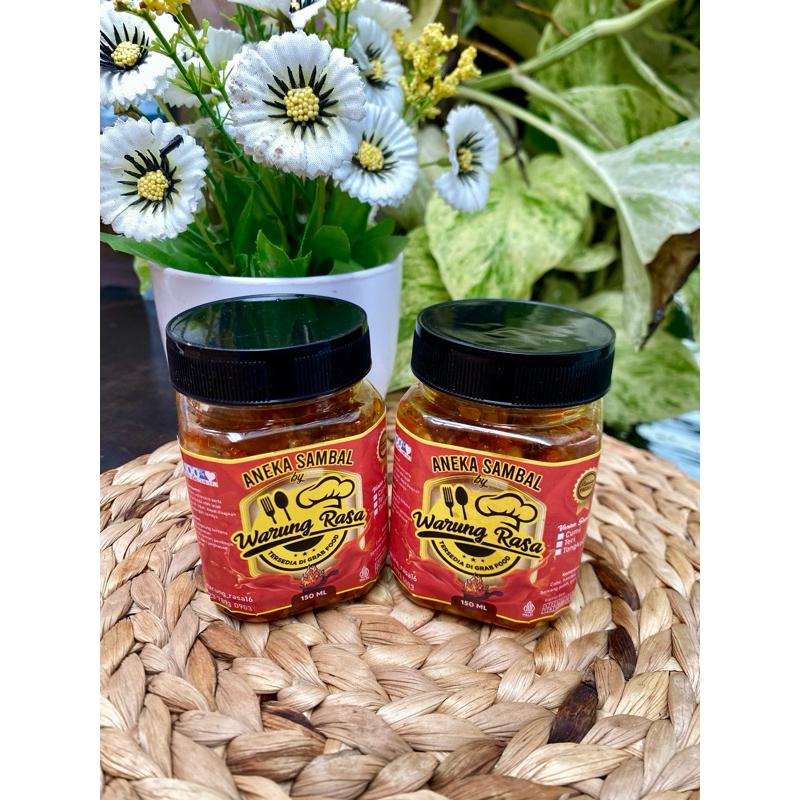 

Sambal Cumi Asin Pedas 150ml