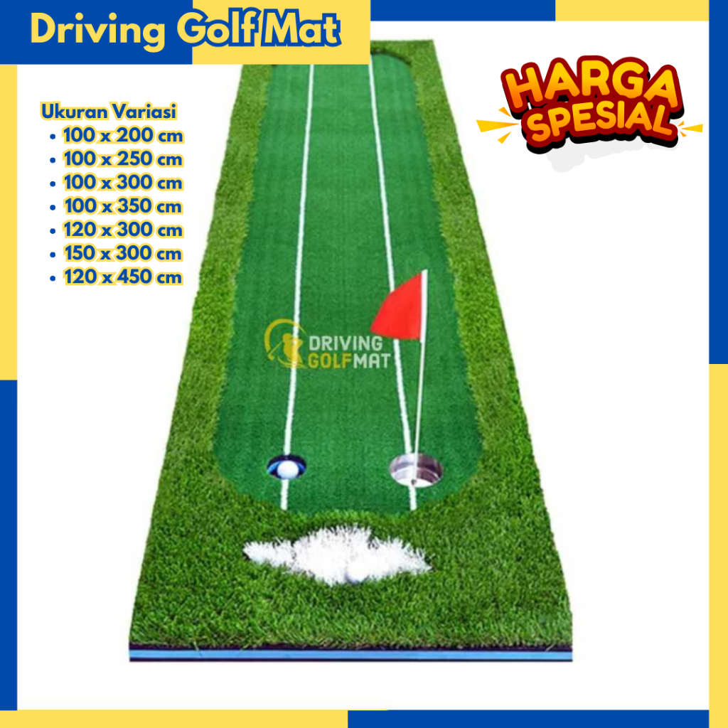 Lapangan Mini Golf Portable Ukuran Variasi / Mini Golf / Mini Putter Mat
