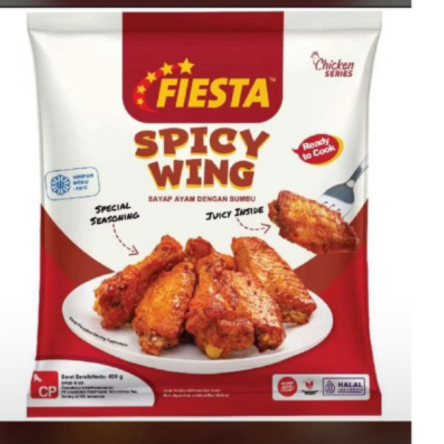 

Spicy wings fiesta 400g