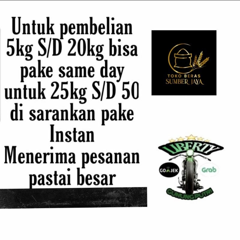 

RB BERAS CAP KEMBANG SLYP SUPER 5 LT/ 5KG/ 10KG/ 20KG/ 25KG