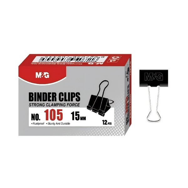 

TBMO M&G BINDER CLIP 15MM NO.105 ISI 12 - 10036121