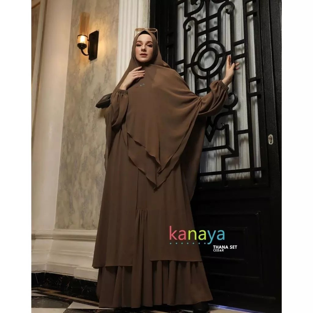 KHIMAR THANA - KANAYA/Khimar Kanaya Termurah/Khimar Kanaya/Khimar Banjarmasin/Khimar/Khimar syari/Kh