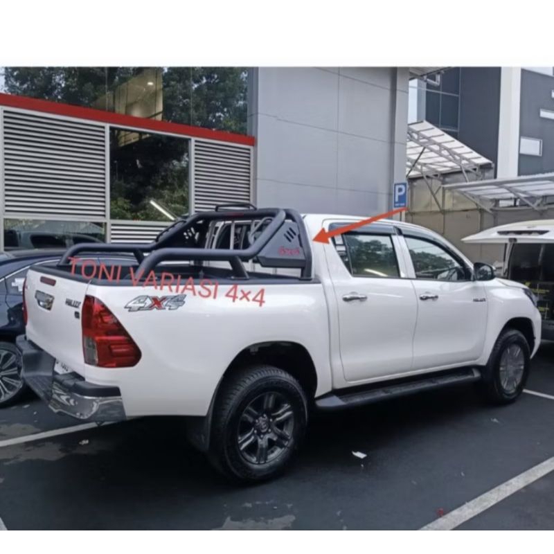 Rollbar Bedliner Double Cabin Hilux Vigo