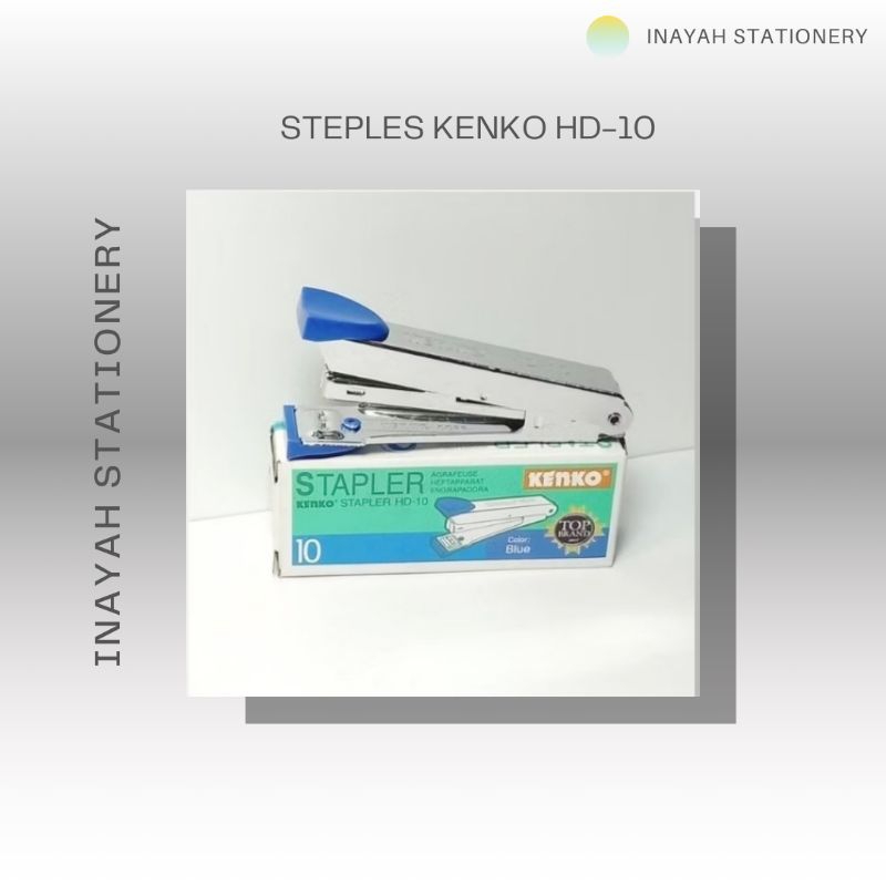 

KENKO STAPLES KERTAS UKURAN SEDANG [HD-10] Kantor Stationery