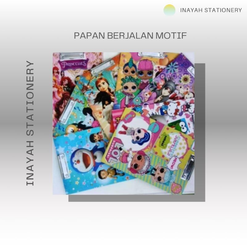 

PAPAN UJIAN MOTIF LUCU BERKUALITAS Kantor Stationery