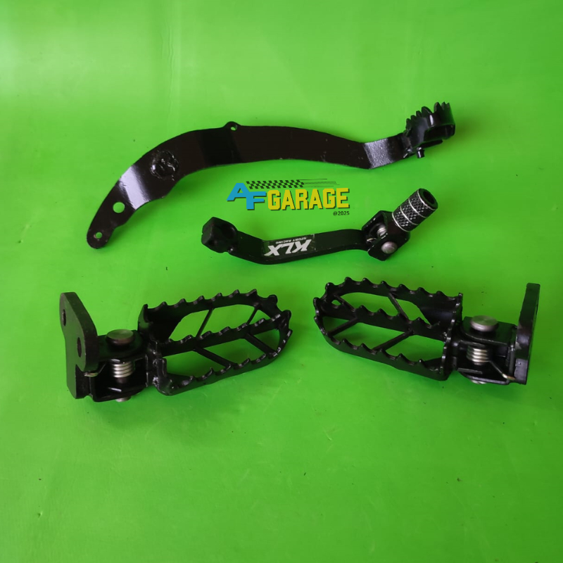 FOOTSTEP MUNDUR KLX FOOTSTEP FULSET KLX150 D-TRECKER150 SUPERMOTO FULSET