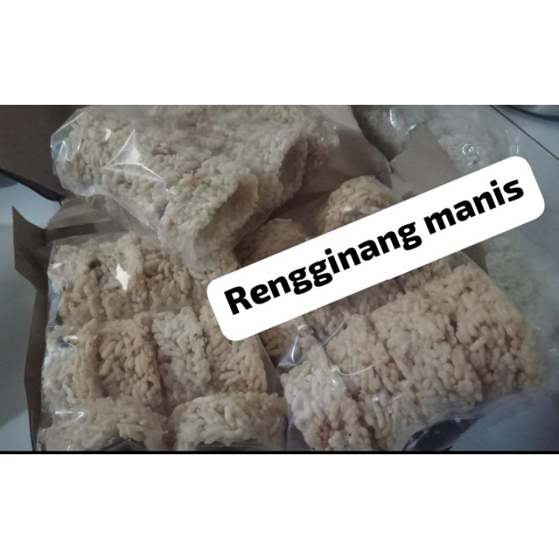 

Rengginang Manis,renyah siap dimakan