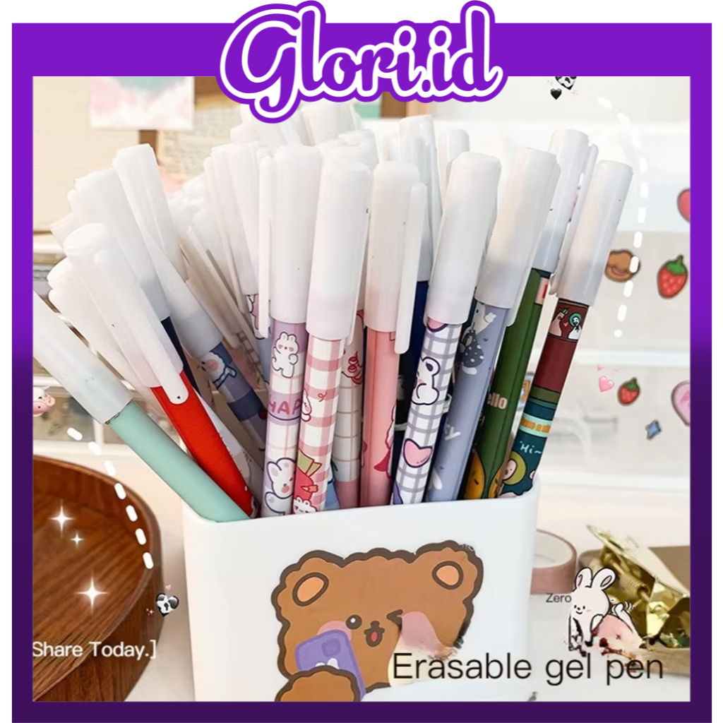 

GLORI.ID PULPEN HAPUS GEL MOTIF LUCU IMUT / PEN HAPUS / ERASABLE PEN FS S142