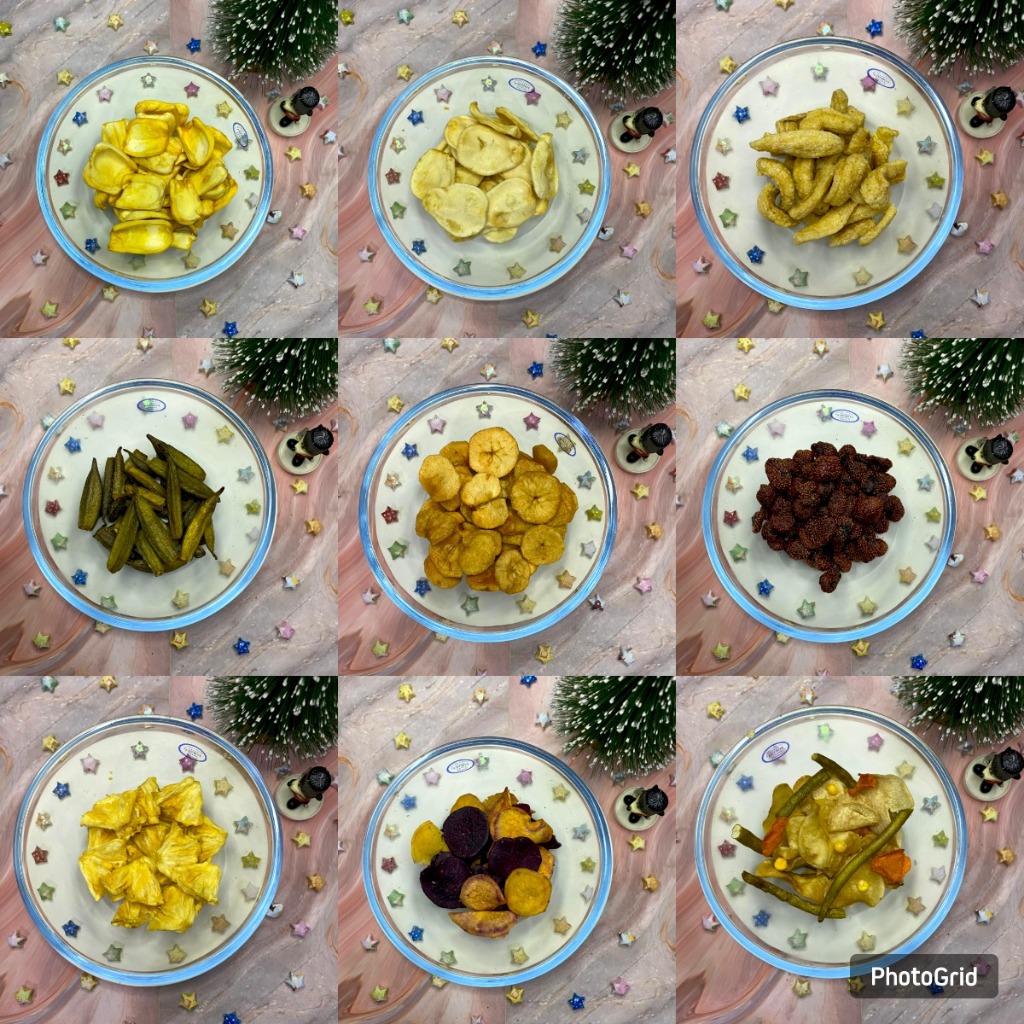 

Keripik Buah Sayur Premium Camilan Makanan Ringan Sehat 300ml