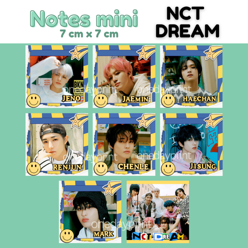 

Notes Mini NCT DREAM BROKEN MELODIES - Notebook Murah Kpop