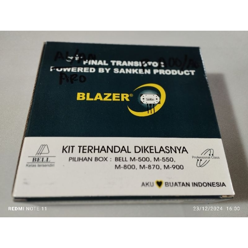 Kit Power Amplifier 500 Watt Mono + TR