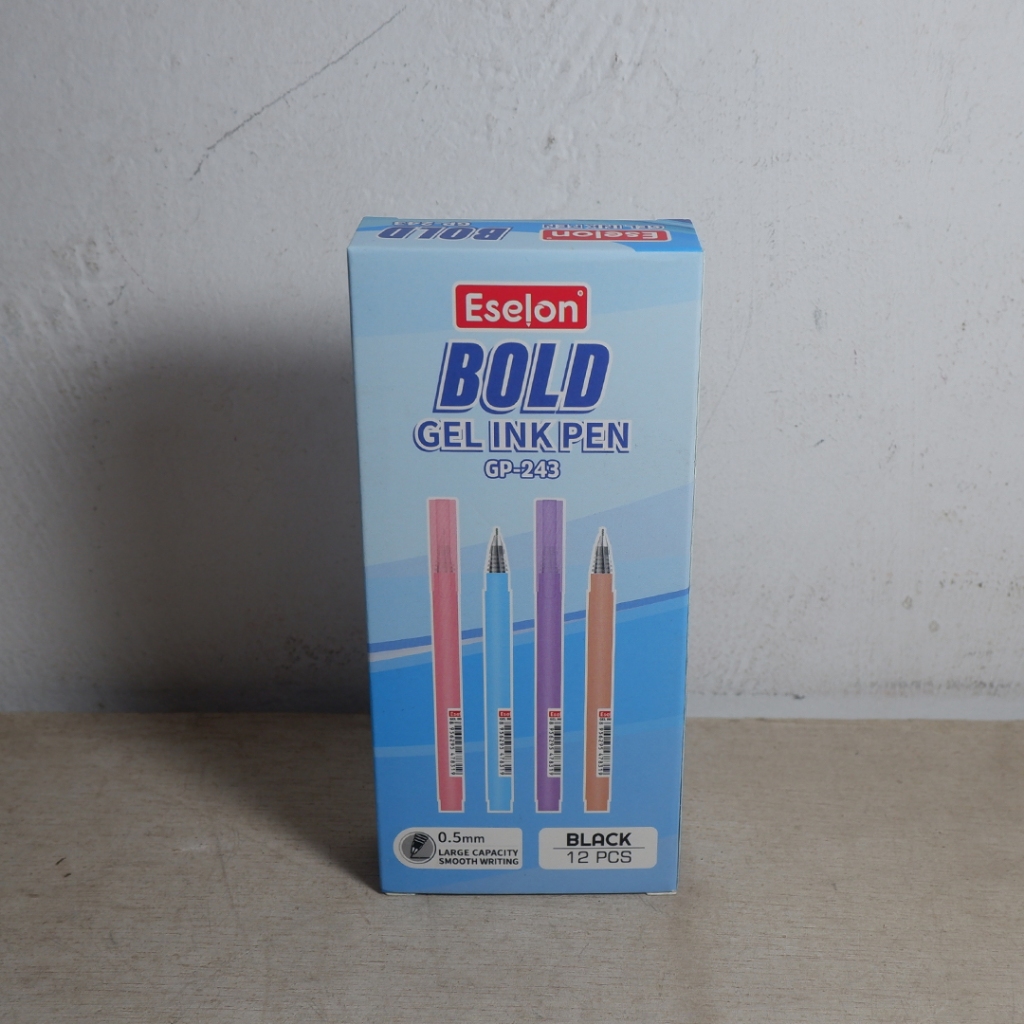 

Pulpen Eselon Bold Gel Ink Pen 0.5mm Murah