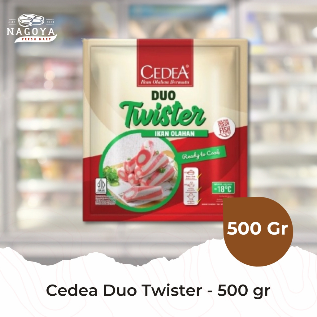 

Cedea Duo Twister - Ikan Olahan 500 Gr