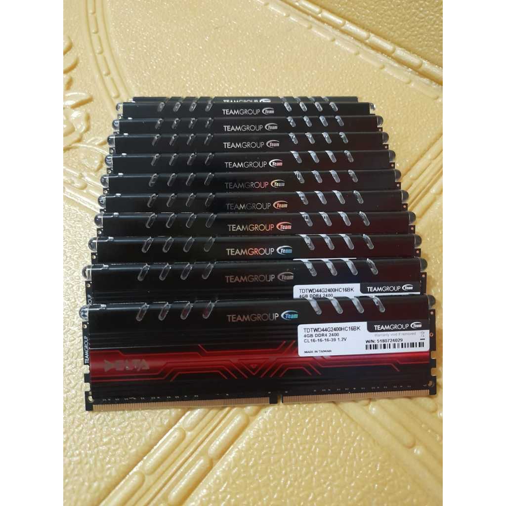 Ram Kit 8gb DDR4 TeamGroup 2400GHz