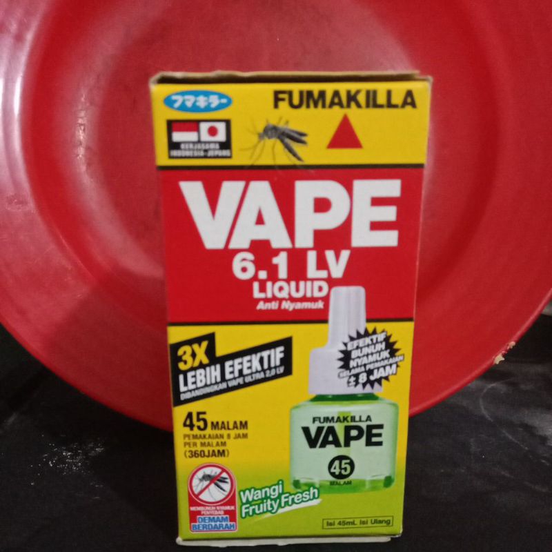FUMAKILLA VAPE LIQUID ANTI NYAMUK / VAPE isi ulang