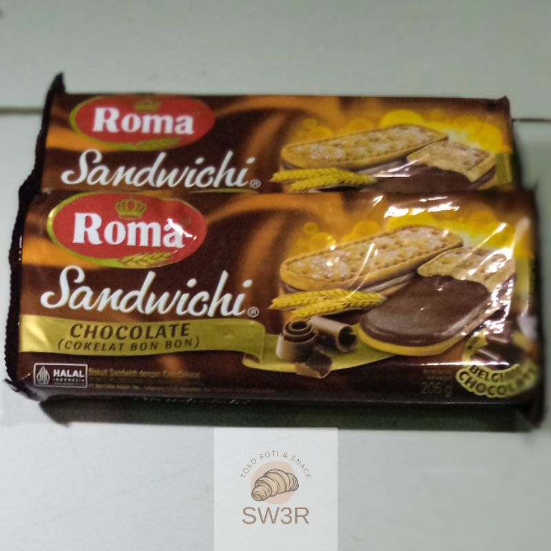 

ROMA SANDWICHI VARIAN COKLAT&KRIM KACANG