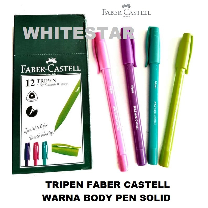 

pulpen / bolpen / pen tripen faber castell