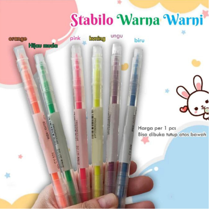 

Stabilo Warna warni, Penanda kata, Highlighter