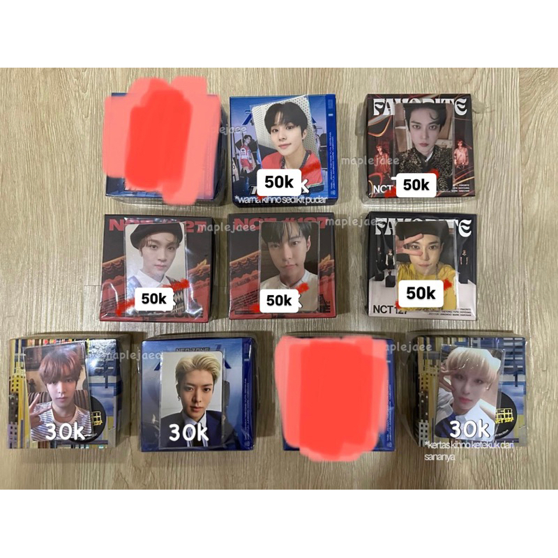 ALBUM KIHNO NCT 127 UNSEALED SET