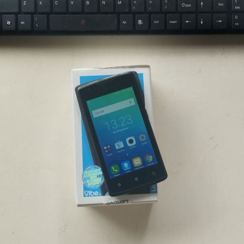 Hp Lenovo Vibe A A1000m, second normal jaya, fullset
