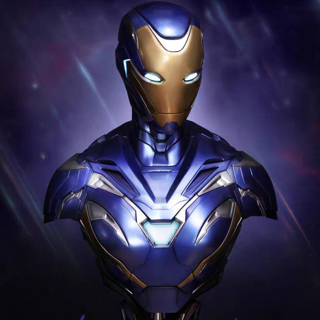Iron Man Mark 49 Bust Statue 79 CM Superhero Figure Premium Hype B3A403