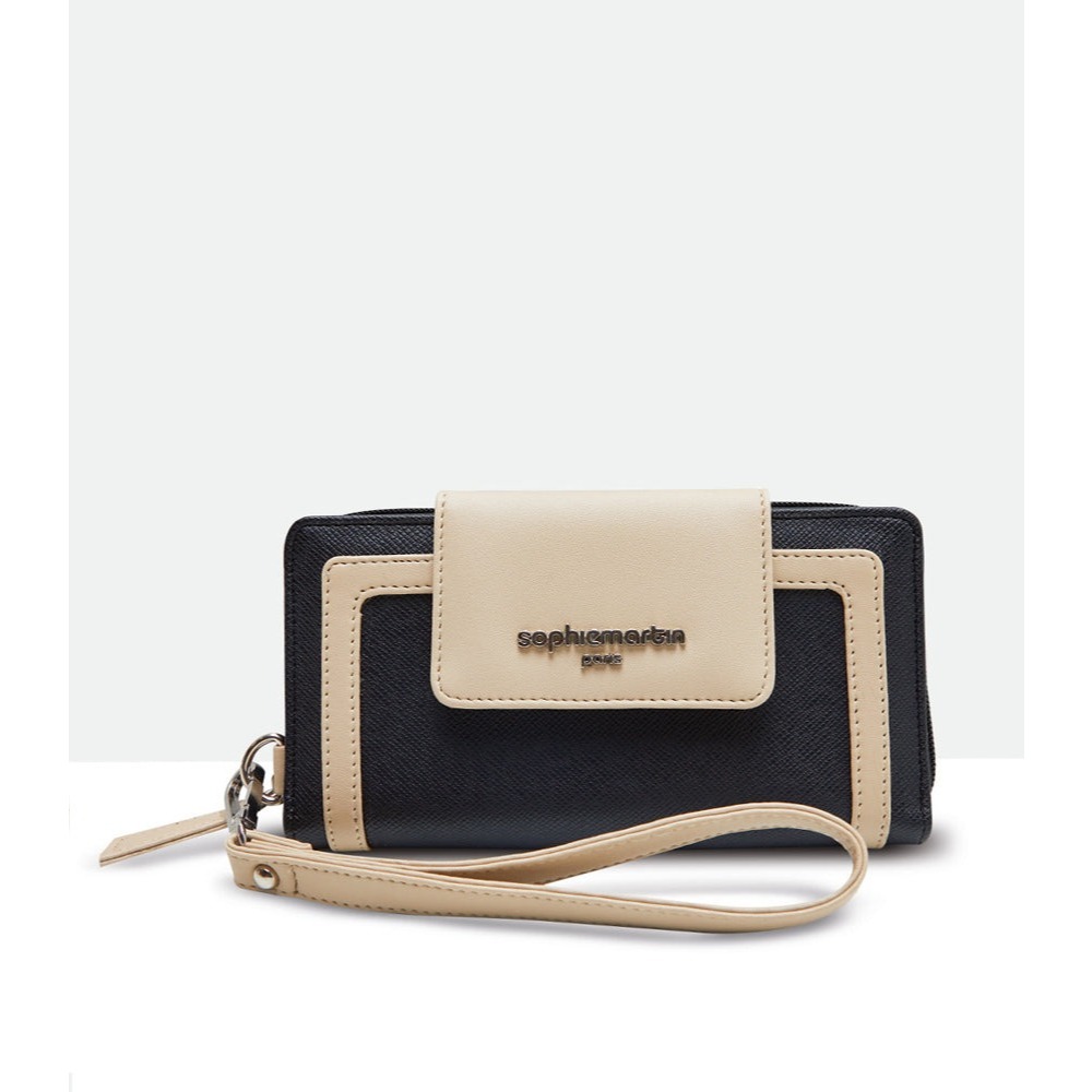 Dompet HP Tali Wanita Sophie Martin Paris Katalog  Diantha Neo Ebony Modeste Premium Wallet
