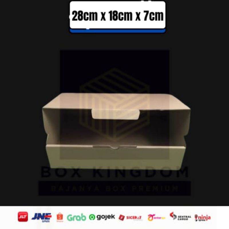 

Kardus Karton Uk, 28x18x7cm...Die Cut untuk packing - aksesoris - dll