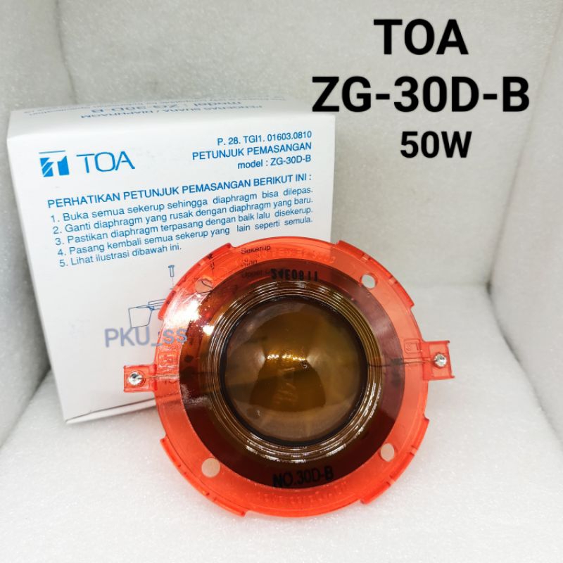 SPUL CORONG TOA ZG-30D-B ( 50WATT ) ORIGINAL / SPOL TOA  CORONG SPEAKER