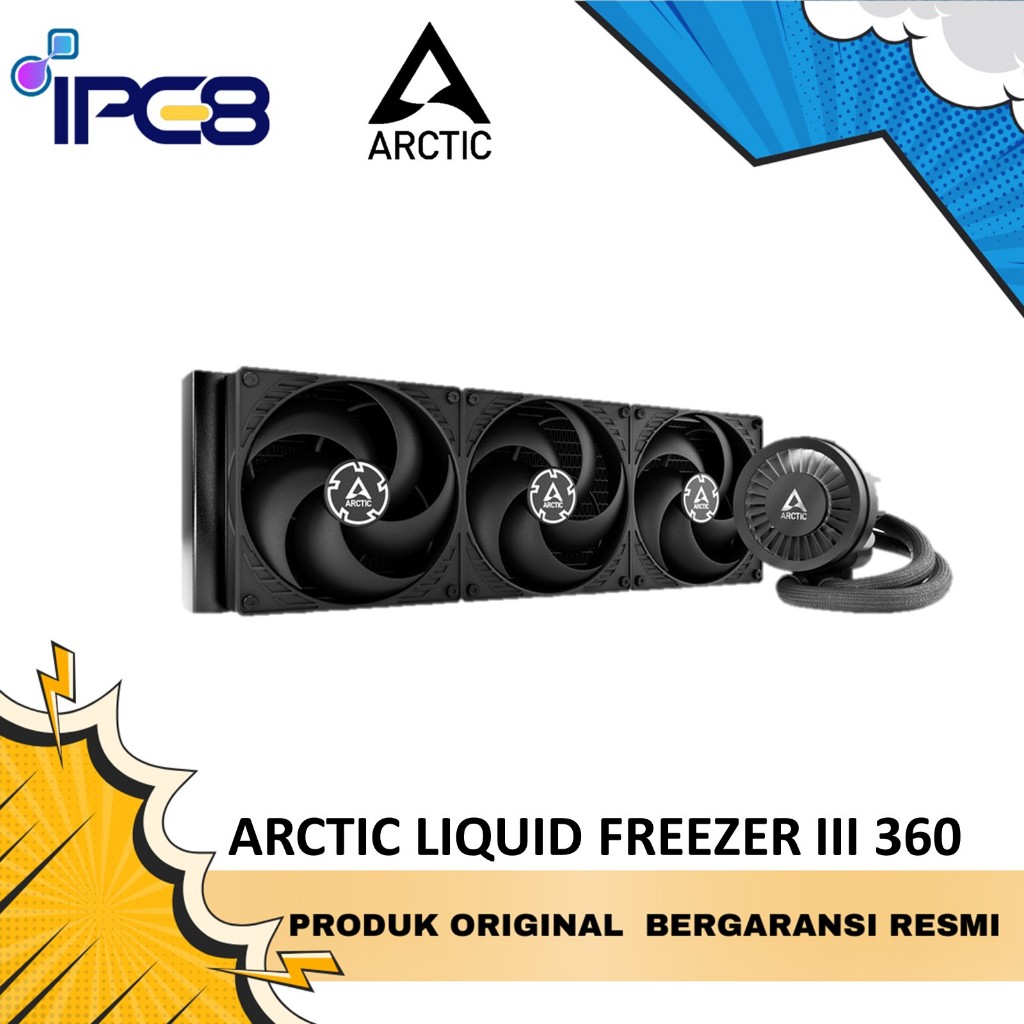 ARCTIC CPU COOLER LIQUID FREEZER III 360 MULTI COMPATIBLE AIO CPU WATER COOLER